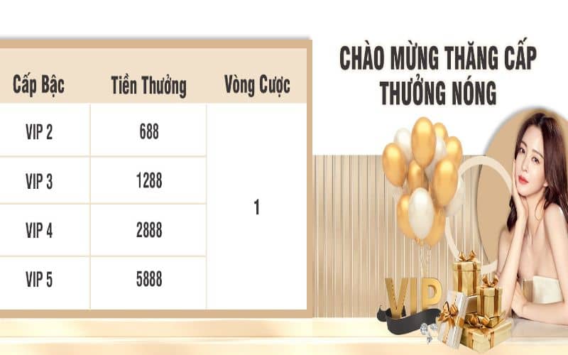 Hệ thống cấp bậc VIP mang nhiều giá trị cho người chơi